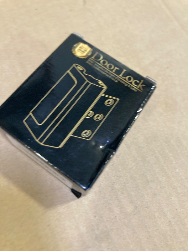 Photo 1 of EverPlus Home Security Door Lock with 8 Screws, Childproof Door Reinforcement Lock with 3 Inch Stop Withstand 800 lbs for Inward Swinging Door,Upgrade Night Lock to Defend Your Home (Silver)