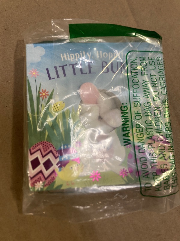 Photo 1 of Hippity, Hoppity, Little Bunny - Finger Puppet Board Book for Easter Basket Gifts or Stuffer Ages 0-3