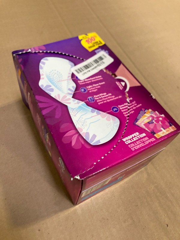 Photo 1 of Always Radiant Feminine Pads for Women, Flexfoam Pads with Wings, Size 2, Heavy Absorbency, Lightly Scented, 36 Count (Packaging May Vary)