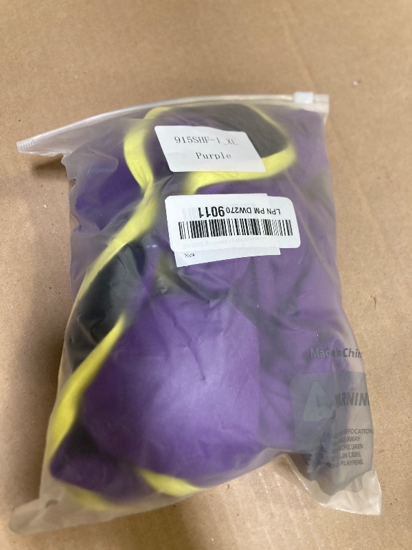 Photo 1 of IDOMIK Dog Recovery Suit After Surgery,Long Sleeve Dog Surgical Onesie for Surgery,Soft Breathable Pet Pajamas Anti Shedding,Adjustable Bodysuit Prevent Licking Wound,Cone Collar Alternative,Purple,XL