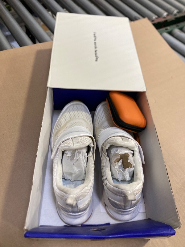 Photo 1 of Pairobin Women's Indoor and Outdoor Cycling Shoes - Comfortable and Breathable - Compatible With SPD Cleats - White