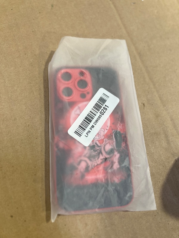 Photo 1 of HEMINJYJEF Gear 5 Nika JoyBoy Japanese Anime Anti-Drop Color Soft Silicone Protective Shell Manga Pattern Tempered Glass Covers Multicolor Phone Case Red for iPhone 13 Pro