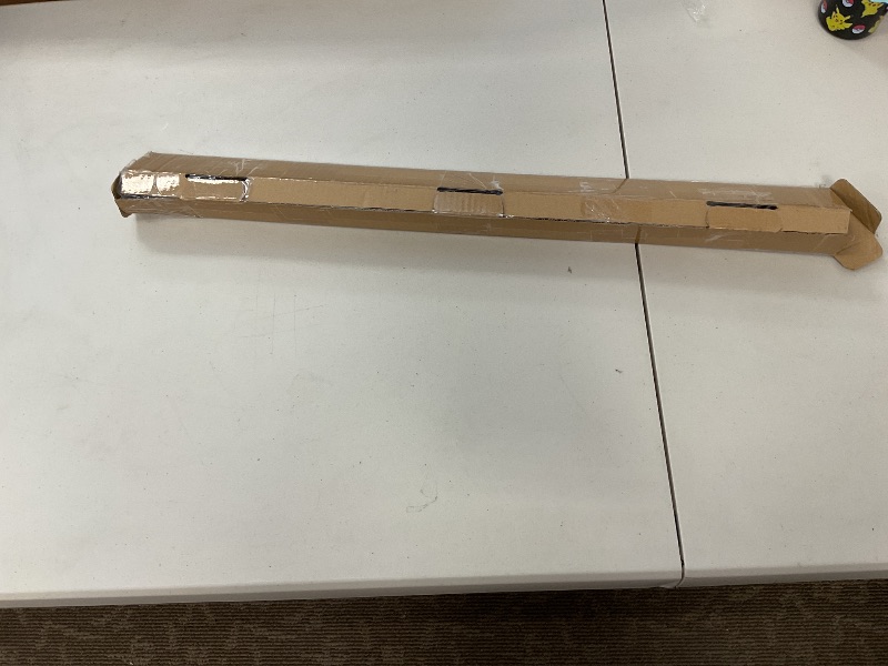 Photo 1 of Slide-in Range Rear Filler Kit Black, Universal Triangular Fill Strip, Top Trim Kit Between Stove and Wall for Whirlpool & Most Brand, Aluminum Gap Cover, 30" Long