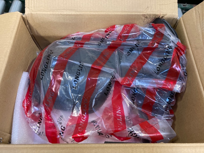Photo 1 of Replacement Driver Left Side Door Mirror Manual Folding Power Glass No Heated No Signal Light Textured Back Cover For Ford F-150 from 2015 to 2020