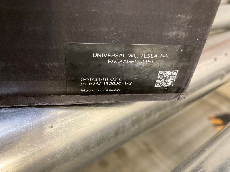 Photo 1 of  Tesla - Universal Wall Connector Level 2 Hardwired Electric Vehicle (EV) Charger up to 48A 24 - White 