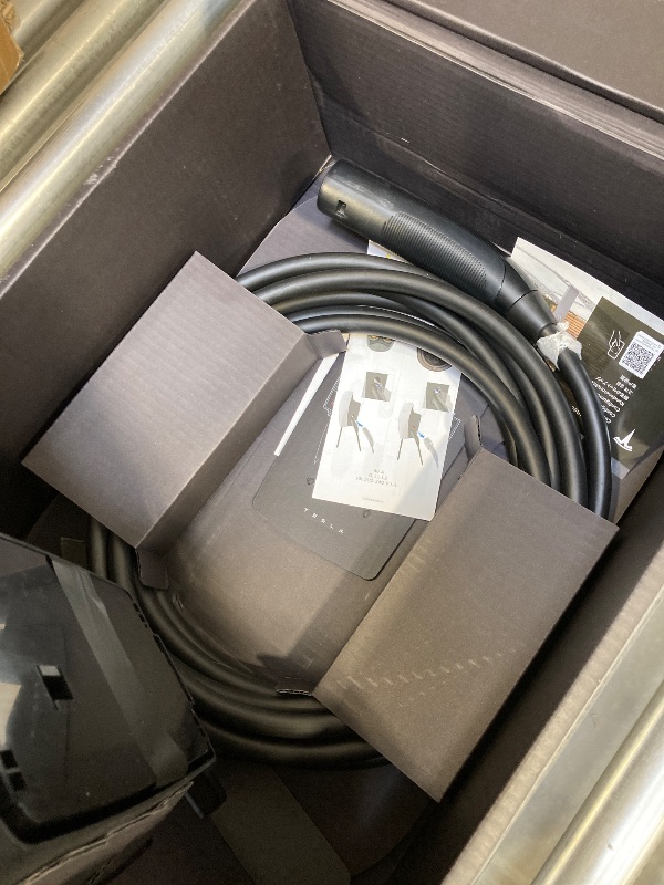 Photo 1 of  Tesla - Universal Wall Connector Level 2 Hardwired Electric Vehicle (EV) Charger up to 48A 24 - White 