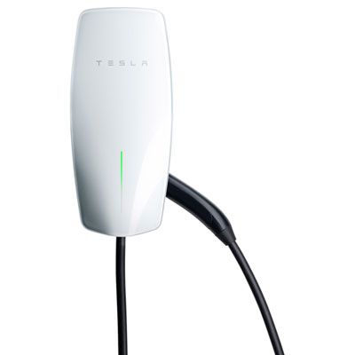 Photo 1 of Tesla - Universal Wall Connector Level 2 Hardwired Electric Vehicle (EV) Charger up to 48A 24 - White
