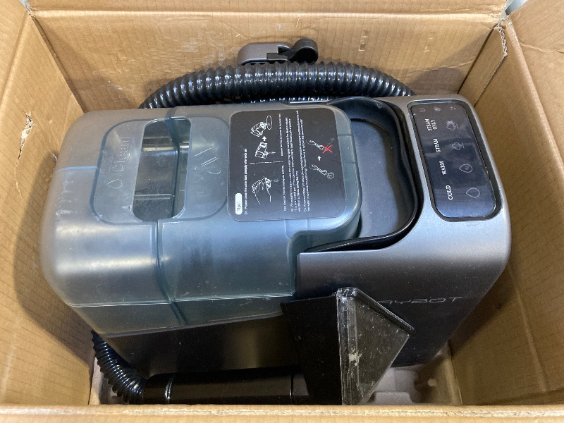 Photo 1 of Starrybot Portable Carpet Cleaner Machine with Steam Techology for Carpet & Upholestery, 12000Pa Powerful Suction with Versatile Tools, Compact Pet Stain Remover and Deodorizer