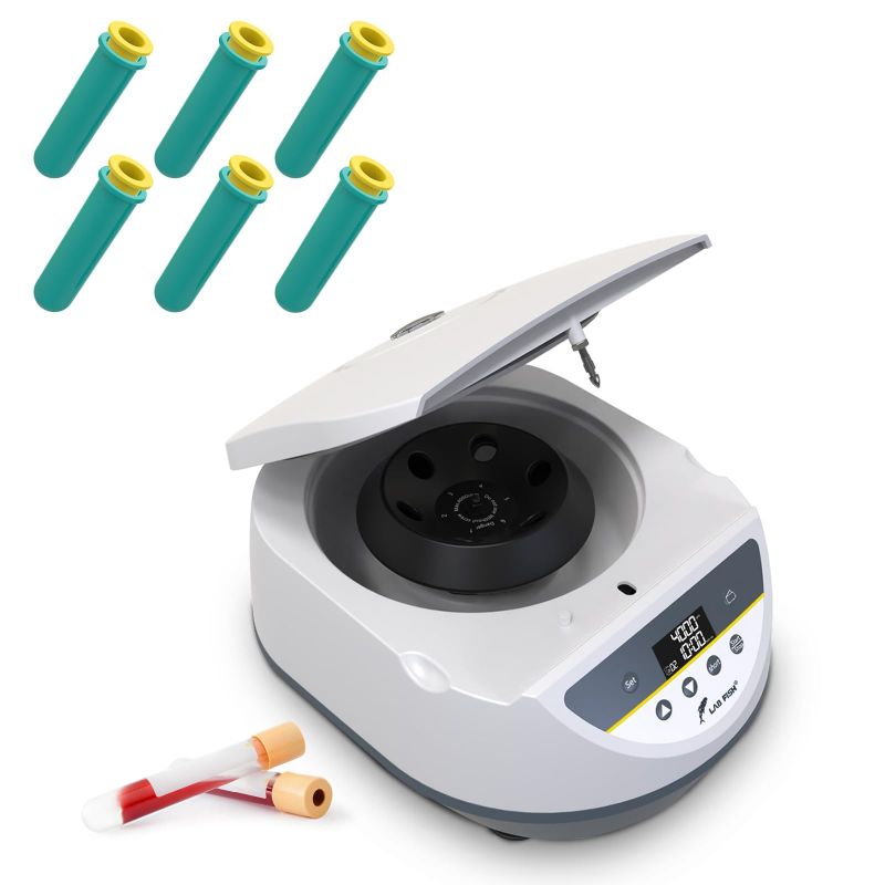 Photo 1 of LabFish LC-6S Benchtop Centrifuge Machine White 