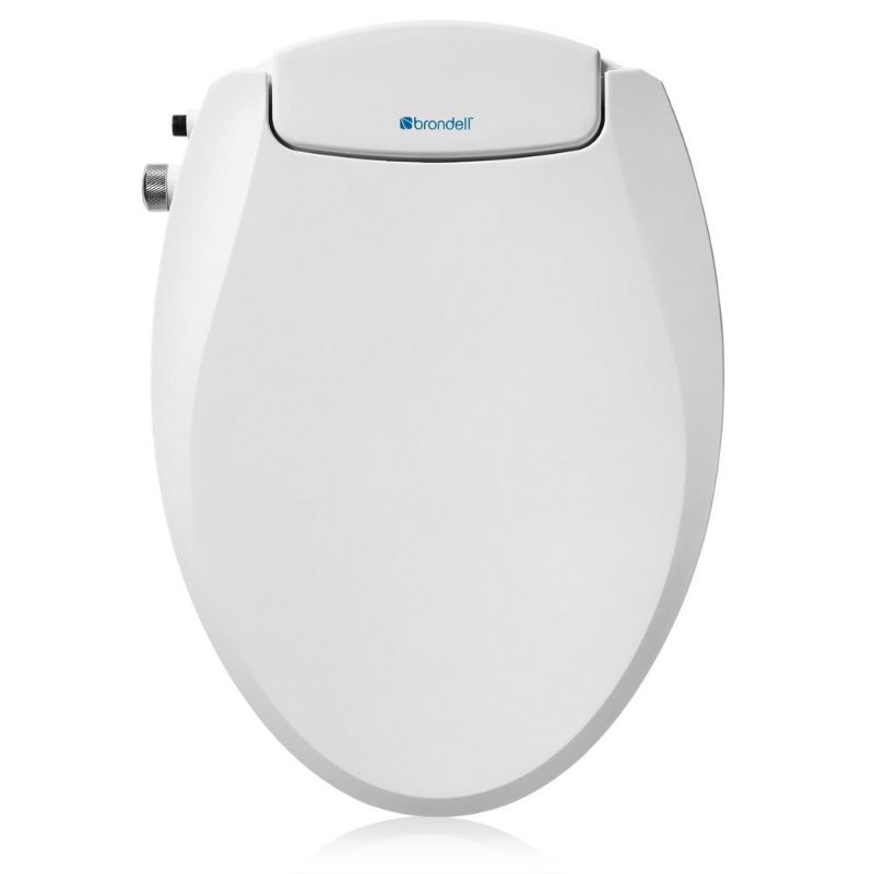 Photo 1 of  Swash Ecoseat Non-Electric Bidet Seat for Elongated Toilet in White 