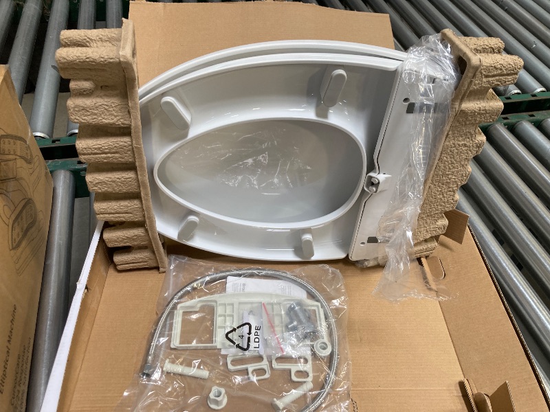 Photo 1 of  Swash Ecoseat Non-Electric Bidet Seat for Elongated Toilet in White 