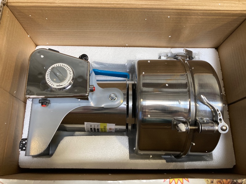 Photo 1 of INSELY Grain Mill Grinder 2000g High Speed Food Grain Mill Stainless Steel Seeds Flour Nut Pill Wheat Corn Herbs Spices & Seasonings Dry Grinder Electric Machine Grinder for Kitchen