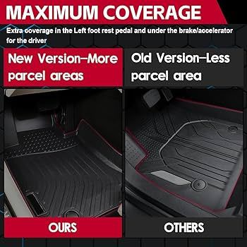 Photo 1 of Naibeve Floor Mats and Truck Bed Mat for 2020-2024 2025 Chevrolet Silverado/GMC Sierra 2500 HD/3500HD Crew Cab 6.8 FT Bed Mat- All Weather for Chevy Silverado 2500/3500 HD Floor Mats (Not for 1500)