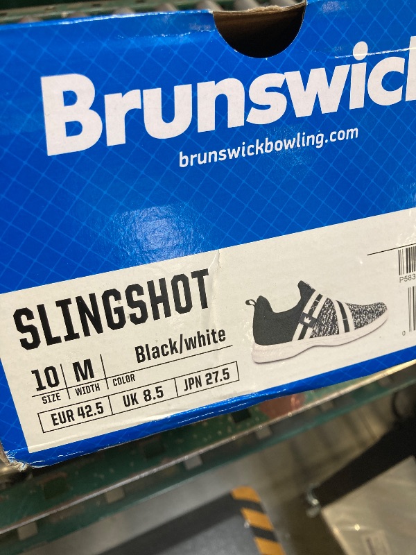 Photo 1 of Brunswick Slingshot Black/White Mens Size 10