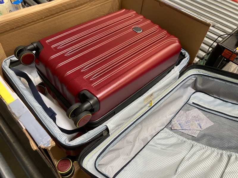 Photo 1 of Delsey Paris Accelerate 2-piece Hardside Luggage Set 30" Check-in 22" Carry-on