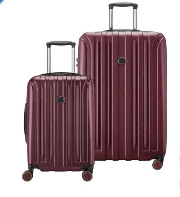 Photo 1 of Delsey Paris Accelerate 2-piece Hardside Luggage Set 30" Check-in 22" Carry-on