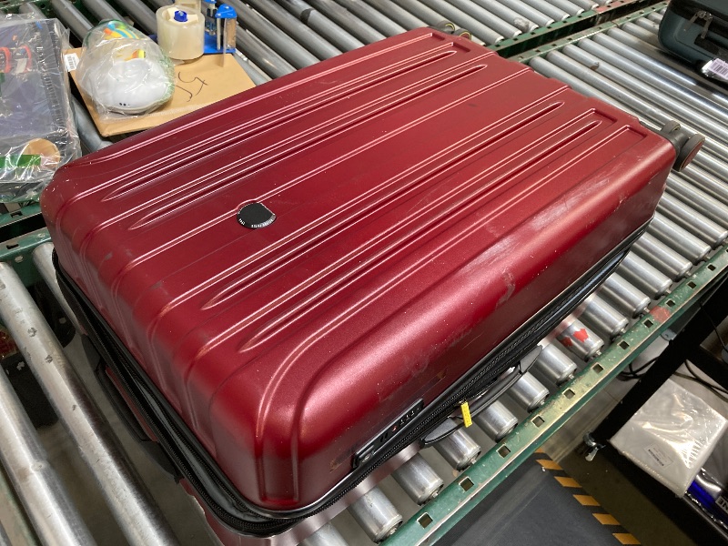 Photo 1 of Delsey Paris Accelerate 2-piece Hardside Spinner Luggage Set, RED