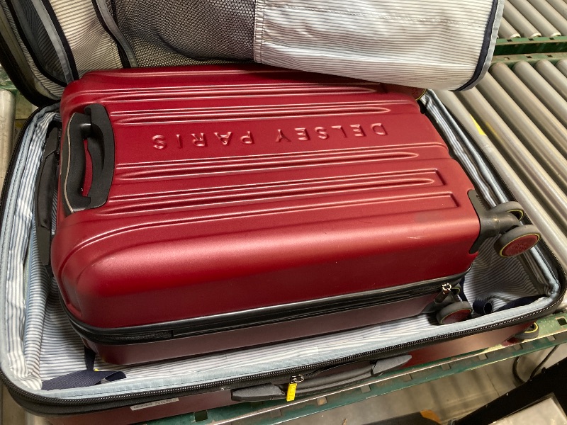 Photo 1 of Delsey Paris Accelerate 2-piece Hardside Spinner Luggage Set, Red