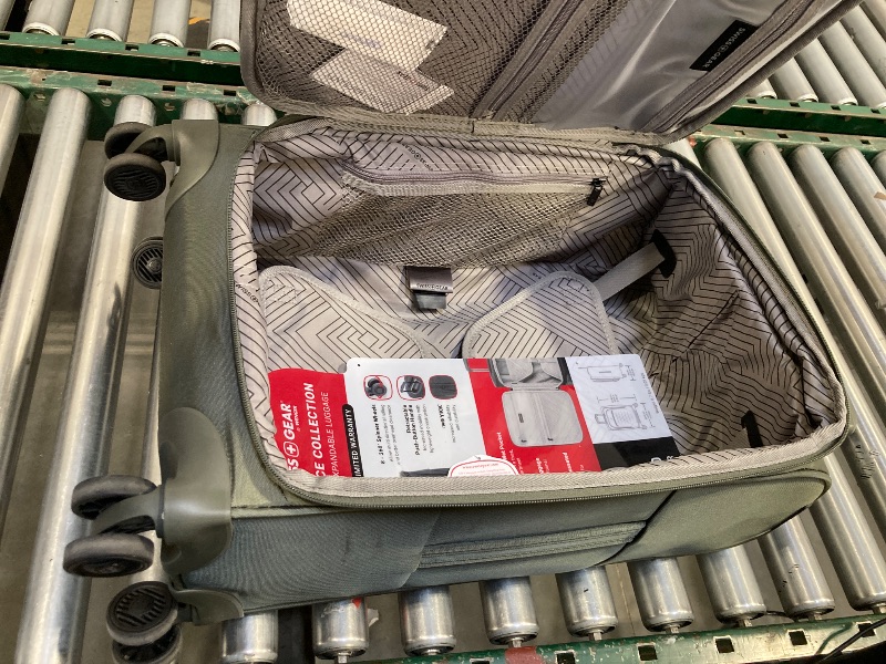 Photo 1 of SWISSGEAR The Checklite II Carry-On Spinner, GREEN
