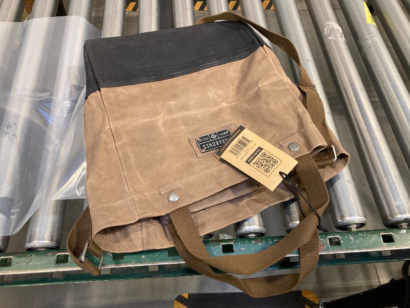 Photo 1 of Barebones Neelum 16L Market Tote Bag - Reusable Grocery Bag - Canvas Tote Bag for Shopping (Khaki)