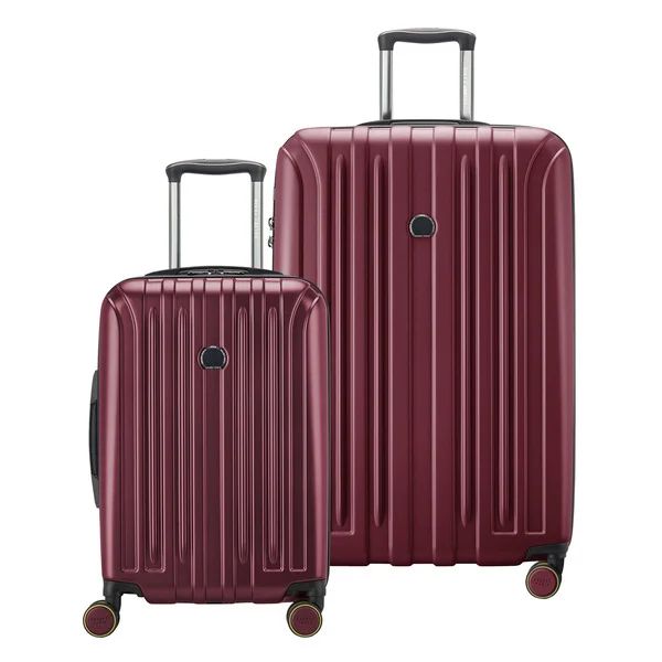 Photo 1 of Delsey Paris Accelerate 2-piece Hardside Spinner Luggage Set, RED