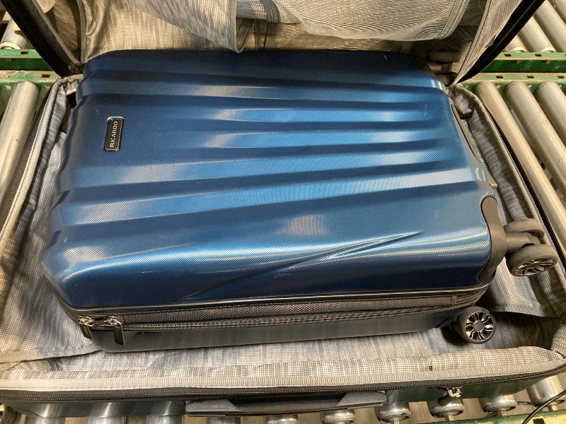 Photo 1 of RICARDO BEVERLY HILLS Windsor 2pc Hardside Luggage Set, Blue