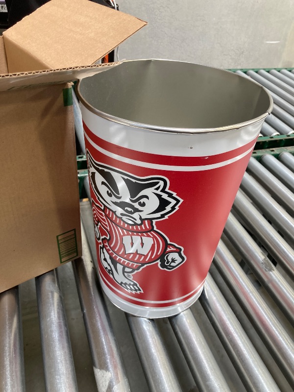 Photo 1 of NCAA Wisconsin Badgers Wastebasket