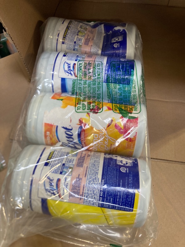 Photo 1 of Lysol Disinfecting Wipes Bundle, Home Apartment Dorm Room Essentials and Cleaning Supplies, All Purpose Cleaner, Multi-surface Cleaning Wipes, Multi-Scent Sanitizing Wipes Bundle, 80 Count (4pk)