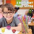 Photo 1 of Leinuosen 48 Pcs Scented Pencils for Kids Cute Motivational Colorful Fun Wood HB Pencils Bulk with Erasers Fruit Elements for School Office Classroom Student