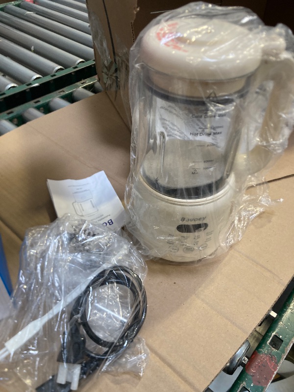 Photo 1 of Nut Milk Maker Machine,8 in 1 New Upgrade Soy Milk Maker Automatic for Almond,Oat,Plant-Based Milk and Non-Dairy Beverages,40oz Almond Milk Maker Machine with Delay Start/Self Clean/Boil Water