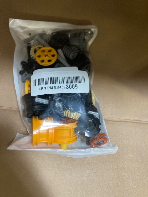 Photo 1 of SEEMEY 116PCS Gear and Axle Parts Set Compatible with Lego Technic Parts, DIY moc Gears Chain lnks Pins Axles Differential Assortment Pack (Random Color)