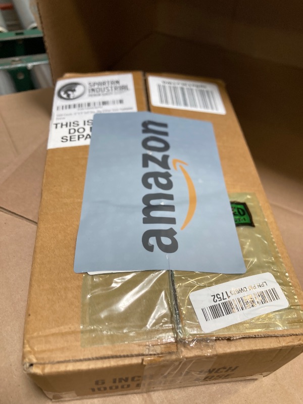 Photo 1 of Spartan Industrial - 6" X 9" (1000 Count) Self Seal Clear Poly Bags with Suffocation Warning for Packaging, Shipping - Permanent Adhesive