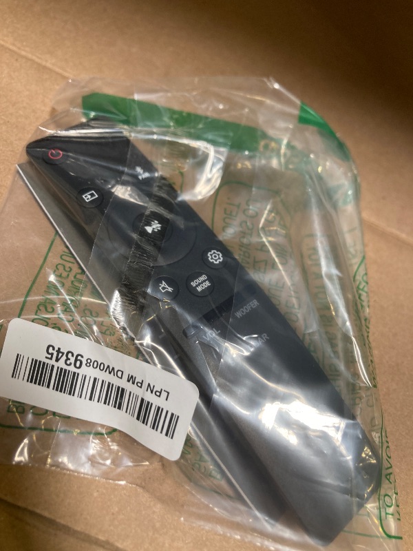Photo 1 of Soundbar Remote for Samsung Sound Bar Home Theater Audio Surround Sound Speaker System (AH59-02767A)