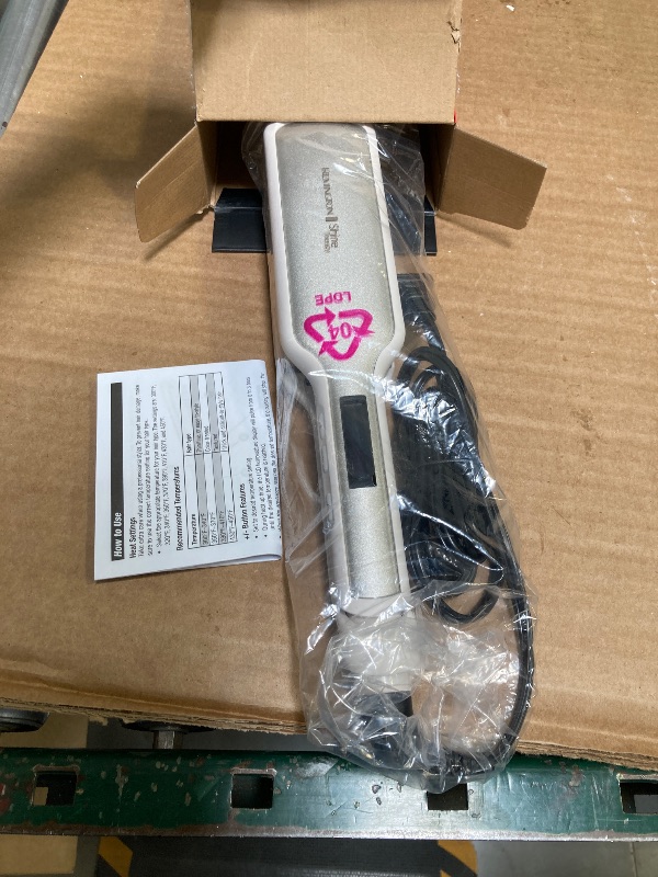 Photo 1 of Remington Shine Therapy 2 inch Hair Straightener Iron, Flat Iron for Hair Infused with Argan Oil & Keratin, Professional Ceramic Flat Iron for Less Frizz, Shinier & Smoother Hair, Hair Styling Tools