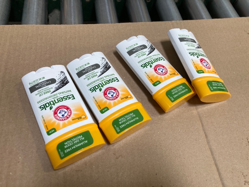 Photo 1 of Arm & Hammer Essentials Charcoal Deodorant 4-Pack