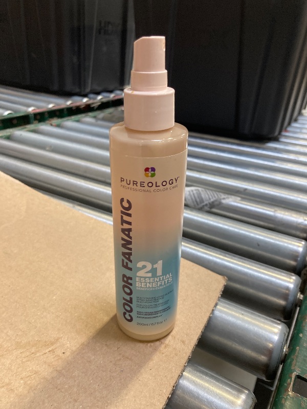 Photo 1 of Pureology Color Fanatic Leave-in Conditioner Hair Treatment Detangler Spray | Protects Hair Color From Fading | Heat Protectant | Vegan | 6.7 Fl Oz