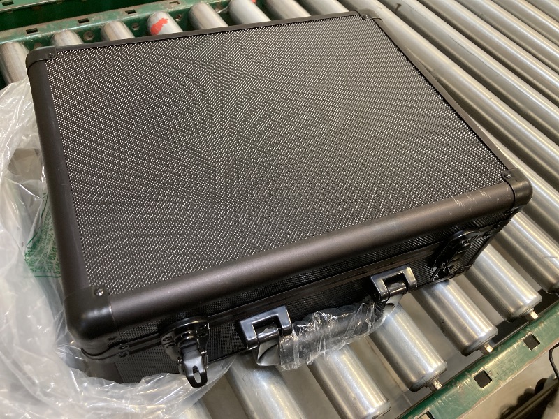 Photo 1 of  Graded Card Storage Box Sports Card Case Graded Card Case Holder Suitcase for Carrying and Display Sport Trading Cards - Hard Shell Aluminum Alloy Case 