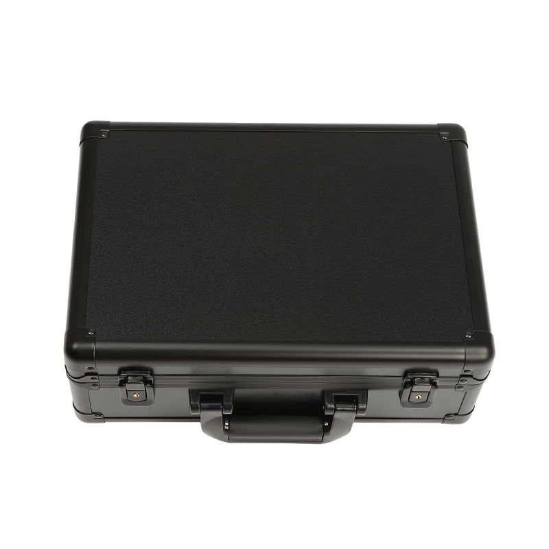 Photo 1 of  Graded Card Storage Box Sports Card Case Graded Card Case Holder Suitcase for Carrying and Display Sport Trading Cards - Hard Shell Aluminum Alloy Case 