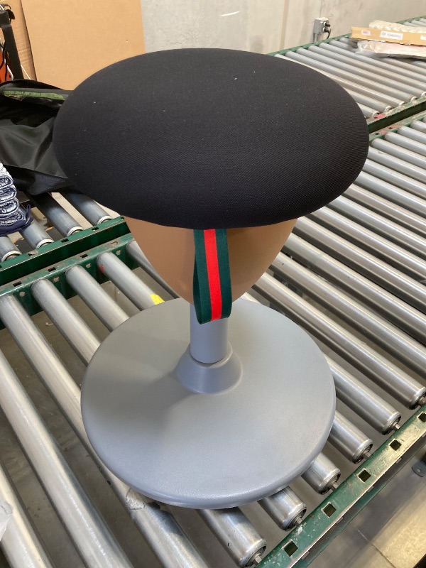 Photo 1 of Height Adjustable Active Motion Stool, Standing Desk Wobble Chair, Ergonomic Stand Perch Sit Rotate 360° Balance Stool with Cushion & Non-Slip Base for Office Home Classroom