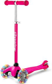 Photo 1 of Kids 3-Wheel LED Kick Scooter - Adjustable Height, Lean-to-Steer for Boys & Girls Ages 3-8