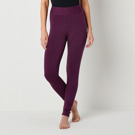 Photo 1 of  Cuddl Duds Womens Ultra Cozy Leggings, Medium, Purple 