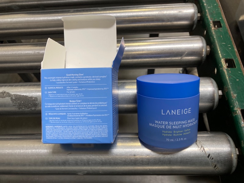Photo 1 of LANEIGE Water Sleeping Mask: Korean Overnight Mask, Squalane, Probiotic-Derived Complex, Hydrate, Barrier-Boosting, Visibly Smooth and Brighten