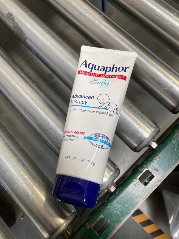 Photo 1 of Aquaphor Baby Healing Ointment Advanced Therapy Skin Protectant, Dry Skin and Diaper Rash Ointment, 7 Oz Tube