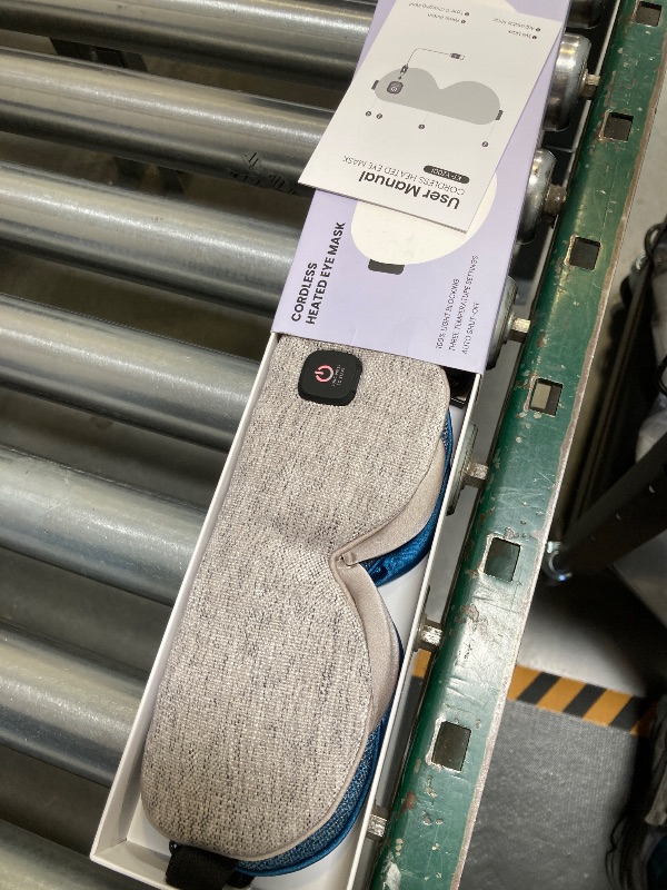 Photo 1 of Heated Eye Mask - Cordless Eye Mask for Dry Eyes, FSA HSA Eligible, Eye Relief, Improved Sleep, Washable Eye Heating pad for Travel and with Replaceable Shell