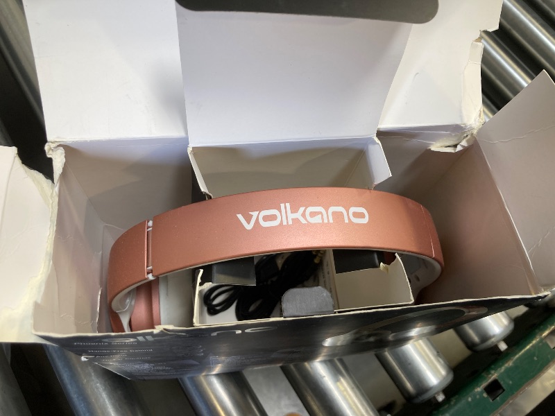 Photo 1 of Volkano Phoenix Series Bluetooth Headphone with Folding Frame Pink