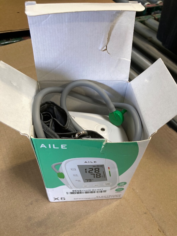Photo 1 of Blood Pressure Monitor, AILE Blood Pressure Machine Upper Arm Large Cuff(8.7"-16.5"), High Automatic Blood Pressure Monitors Cuff for Home Use, (BP) Manual Arm Blood Pressure Monitors, 2 * 99 Memory