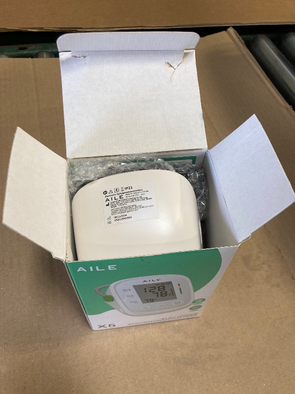 Photo 1 of Blood Pressure Monitor, AILE Blood Pressure Machine Upper Arm Large Cuff(8.7"-16.5"), High Automatic Blood Pressure Monitors Cuff for Home Use, (BP) Manual Arm Blood Pressure Monitors, 2 * 99 Memory