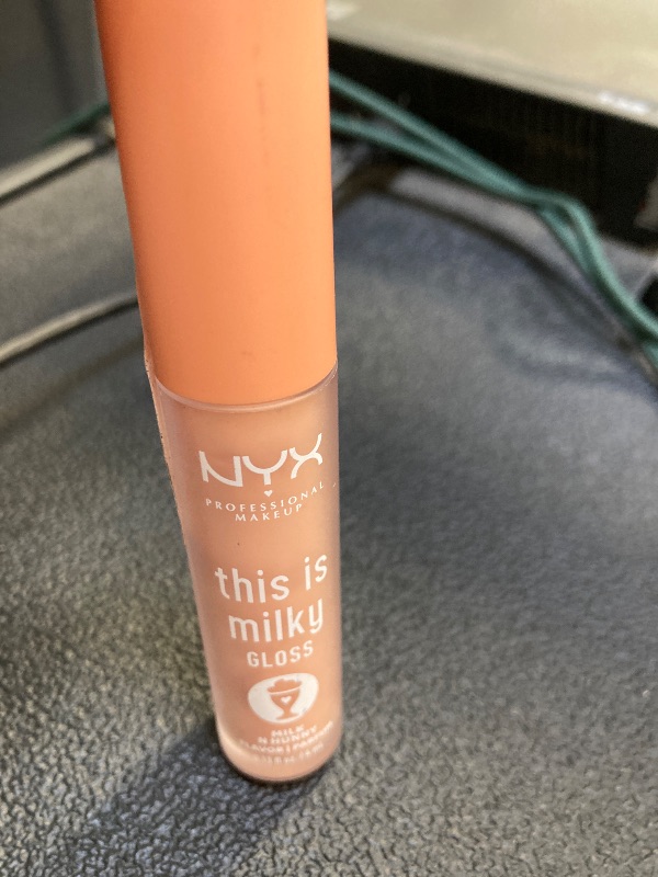 Photo 1 of NYX PROFESSIONAL MAKEUP This Is Milky Gloss, Lip Gloss with 12 Hour Hydration, Vegan - Milk & Hunny (Honey Nude)