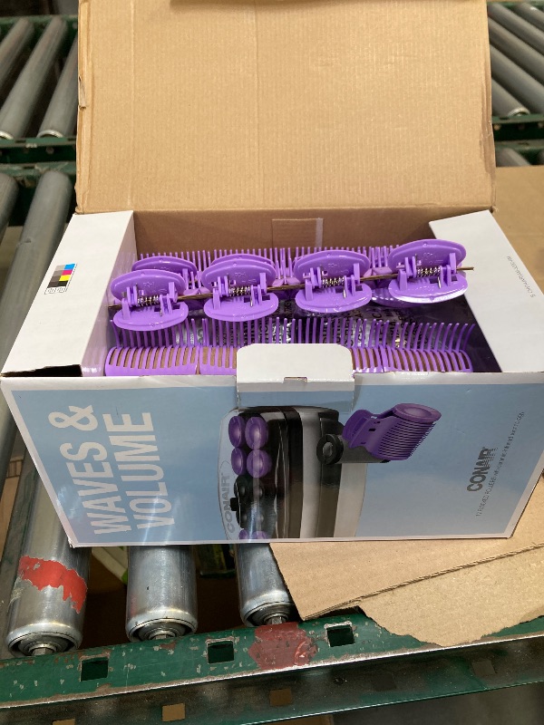 Photo 1 of Conair Hot Rollers Hair Curlers for Long, Medium and All Hair | Heated Rollers with Roller Clips Included | 1 1/2-inch and 1 3/4 inch Rollers | Amazon Exclusive