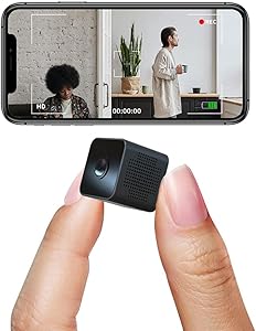 Photo 1 of Mini Spy Camera WiFi Wireless Hidden Camera Small 1080P Home Camera, Night Vision Tiny Nanny Cam with Motion Detection Door Dog pet Camera, Used for Home Indoor and Outdoor Security,No Need WIFI Cam.